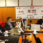 26.10.2014 Kielce. Studio Polityczne Radia Kielce / Radio Kielce