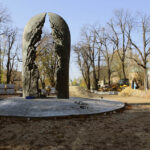 28.10.2014 Kielce. Remont skweru Żeromskiego. / Wojciech Habdas / Radio Kielce