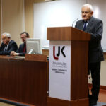 28.10.2014 Kielce. Leszek Miller spotkał się ze studentami UJK. / Wojciech Habdas / Radio Kielce