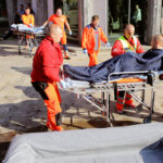 Manewry służb ratowniczych w Kieleckim Centrum Kultury / Wojciech Habdas / Radio Kielce