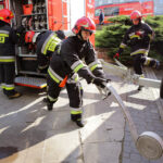 Manewry służb ratowniczych w Kieleckim Centrum Kultury / Wojciech Habdas / Radio Kielce