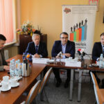 29.10.2014 Kielce. Świętokrzyskie Biuro Rozwoju Regionalnego. Konferencja prasowa. / Wojciech Habdas / Radio Kielce