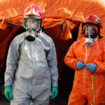 Manewry służb ratowniczych w Kieleckim Centrum Kultury / Wojciech Habdas / Radio Kielce