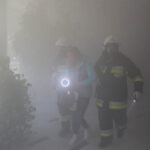 Manewry służb ratowniczych w Kieleckim Centrum Kultury / Wojciech Habdas / Radio Kielce