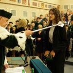 Inauguracja roku akademickiego na Politechnice Świętokrzyskiej. Pasowanie na studenta. / Wojciech Habdas / Radio Kielce