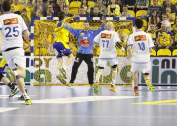 Drugi meczu finału play-off PGNiG Superligi piłkarzy ręcznych: Vive Targi Kielce - Orlen Wisła Płock / Kamil Król / Radio Kielce