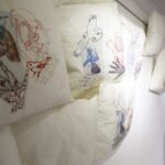 27.10.2014 Wystawa TEXTUS Sylvie Kaptur-Gintz w Muzeum Dialogu Kultur / Stanisław Blinstrub / Radio Kielce