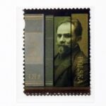 14.10.2014 Znaczek pocztowy Poczty Polskiej w rocznicę urodzin Stefana Żeromskiego. / Stanisław Blinstrub / Radio Kielce