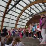 Bieg Niepodległości w Ostrowcu Świętokrzyskim (9 listopada 2014 r.) / Teresa Czajkowska / Radio Kielce