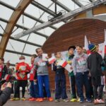 Bieg Niepodległości w Ostrowcu Świętokrzyskim (9 listopada 2014 r.) / Teresa Czajkowska / Radio Kielce