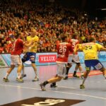 16.11.2014 Aalborg Handball - Vive Tauron Kielce 25:27 / Jarosław Dragan / Radio Kielce