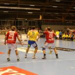 16.11.2014 Aalborg Handball - Vive Tauron Kielce 25:27 / Jarosław Dragan / Radio Kielce