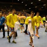 16.11.2014 Aalborg Handball - Vive Tauron Kielce 25:27 / Jarosław Dragan / Radio Kielce