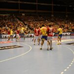 16.11.2014 Aalborg Handball - Vive Tauron Kielce 25:27 / Jarosław Dragan / Radio Kielce