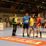 16.11.2014 Aalborg Handball - Vive Tauron Kielce 25:27 / Jarosław Dragan / Radio Kielce