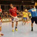 16.11.2014 Aalborg Handball - Vive Tauron Kielce 25:27 / Jarosław Dragan / Radio Kielce