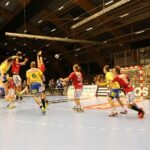 16.11.2014 Aalborg Handball - Vive Tauron Kielce 25:27 / Jarosław Dragan / Radio Kielce