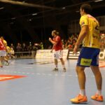 16.11.2014 Aalborg Handball - Vive Tauron Kielce 25:27 / Jarosław Dragan / Radio Kielce
