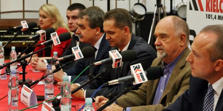 14.11.2014 Debata kandydatów na prezydenta Kielc / Radio Kielce