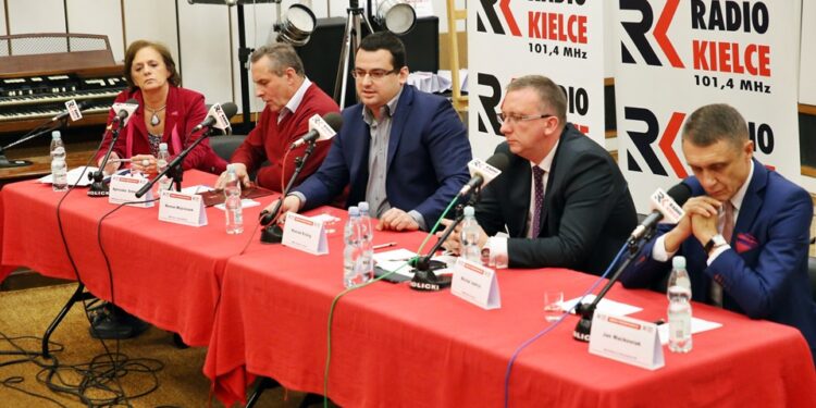 Debata kandydatów na prezydenta Skarżyska - Kamiennej / Stanisław Blinstrub / Radio Kielce