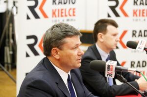 27.11.2014 Debata kandydatów na prezydenta Ostrowca Świętokrzyskiego - Zbigniew Duda i Jarosław Górczyński / Stanisław Blinstrub / Radio Kielce