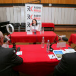 Debata z kandydatami na burmistrza Sandomierza Jerzym Borowskim i Markiem Bronkowskim przed drugą turą wyborów / Kamil Król / Radio Kielce