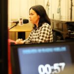 25.11.2014 Debata kandydatów na prezydenta Starachowic - prowadząca Małgorzata Pirosz / Stanisław Blinstrub / Radio Kielce