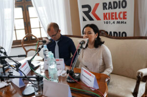 7.11.2014 Sandomierz. Debata kandydatów na burmistrza Sandomierza / Jarosław Dragan / Radio Kielce