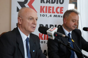 7.11.2014 Sandomierz. Debata kandydatów na burmistrza Sandomierza / Jarosław Dragan / Radio Kielce