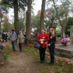 2.11.2014 Sandomierz. Zakończyła się trzydniowa kwesta na zabytkowe nagrobki w Sandomierzu. / Grażyna Szlęzak-Wójcik / Radio Kielce