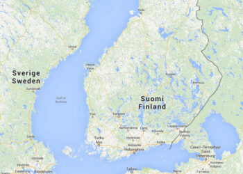 Finlandia / Google map
