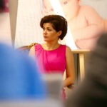 4.11.2014 Podzamcze Chęcińskie. Otwarcie Publicznego Banku Komórek Macierzystych Regionalnego Centrum Naukowo-Technologicznego. W uroczystości uczestniczyła aktorka Katarzyna Cichopek / Stanisław Blinstrub / Radio Kielce