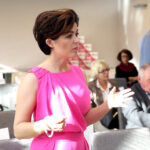 4.11.2014 Podzamcze Chęcińskie. Otwarcie Publicznego Banku Komórek Macierzystych Regionalnego Centrum Naukowo-Technologicznego. W uroczystości uczestniczyła aktorka Katarzyna Cichopek / Stanisław Blinstrub / Radio Kielce