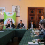 Konferencja dotycząca najbliższych planów Regionalnej Organizacji Turystycznej związanej z promocją marki Green Velo / Ewa Okońska / Radio Kielce