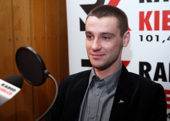 Dawid Lewicki z Kongresu Nowej Prawicy / Stanisław Blinstrub / Radio Kielce
