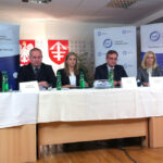 3.11.2014 Jędrzejów. 4 kandydatów na stanowisko burmistrza Jędrzejowa uczestniczyło wczoraj w publicznej debacie. / Ewa Pociejowska-Gawęda / Radio Kielce