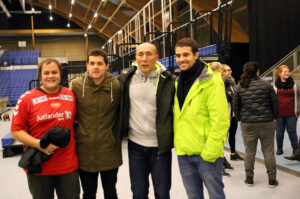 16.11.2014 Aalborg, Dania. Po meczu Aalborg Handball - Vive Tauron Kielce / Jarosław Dragan / Radio Kielce