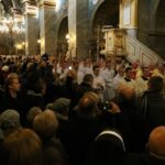 29.11.2014 Ingres bp. Jana Piotrowskiego w bazylice katedralnej. / Piotr Michalski / Radio Kielce