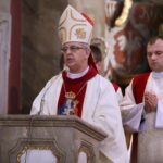 29.11.2014 Ingres bp. Jana Piotrowskiego w bazylice katedralnej. Homilia bp. Jana Piotrowskiego / Piotr Michalski / Radio Kielce