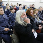 21.11.2014 Kielce. Dramat wolności - wystawa prac wielkoformatowych na murach Aresztu Śledczego w Kielcach. / Wojciech Habdas / Radio Kielce