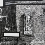 21.11.2014 Kielce. Dramat wolności - wystawa prac wielkoformatowych na murach Aresztu Śledczego w Kielcach. / Wojciech Habdas / Radio Kielce