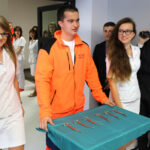 12.11.2014 Kielce. Otwarcie budynku Wydziału Nauk o Zdrowiu UJK przy ul. Radiowej. / Wojciech Habdas / Radio Kielce