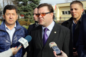 12.11.2014 Kielce. Powstanie alternatywa dla zlikwidowanej izby wytrzeźwień? Propozycja Krzysztofa Adamczyka. / Wojciech Habdas / Radio Kielce