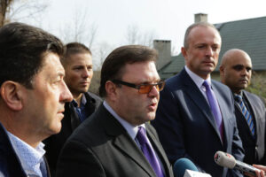 12.11.2014 Kielce. Powstanie alternatywa dla zlikwidowanej izby wytrzeźwień? Propozycja Krzysztofa Adamczyka. / Wojciech Habdas / Radio Kielce