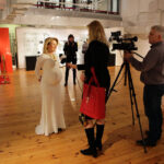 13.11.2014 Kielce. Wernisaż wystawy „Śniadanie u Tiffany’ego – moda jak biżuteria”. / Wojciech Habdas / Radio Kielce