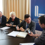 Spotkanie pt. „Okrągły Stół” zorganizowane przez Świętokrzyski Związek Pracodawców Prywatnych Lewiatan / Wojciech Habdas / Radio Kielce