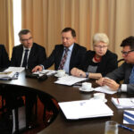 Spotkanie pt. „Okrągły Stół” zorganizowane przez Świętokrzyski Związek Pracodawców Prywatnych Lewiatan / Wojciech Habdas / Radio Kielce