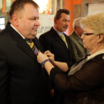 27.11.2014 Kielce. Honorowi krwiodawcy otrzymali państwowe i resortowe odznaczenia. / Wojciech Habdas / Radio Kielce