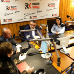17.11.2014 Kielce. Punkty widzenia. Krzysztof Adamczyk, Lucjan Pietrzczyk, Maria Zuba, Piotr Żołądek / Wojciech Habdas / Radio Kielce