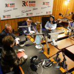17.11.2014 Kielce. Punkty widzenia. Krzysztof Adamczyk, Lucjan Pietrzczyk, Maria Zuba, Piotr Żołądek / Wojciech Habdas / Radio Kielce